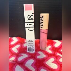 dibs Italian Soda Pink Glossy Balm New in box